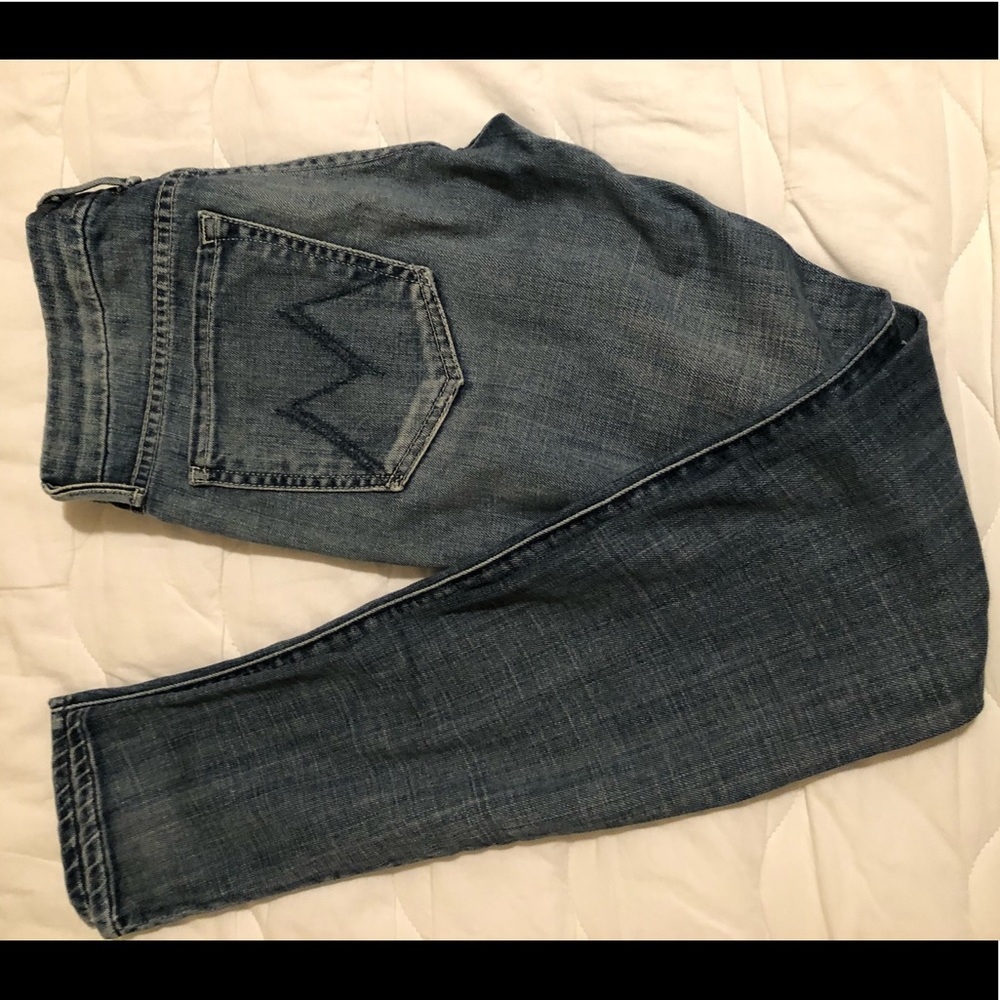 MOTHER straight leg jeans